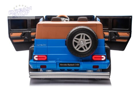 Pojazd Mercedes Benz MAYBACH G650 STRONG Niebieski Pojazd Mercedes Benz MAYBACH G650 STRONG Niebieski