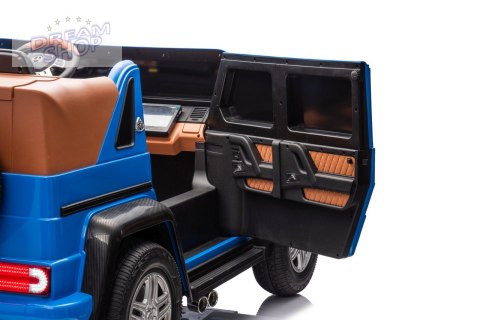 Pojazd Mercedes Benz MAYBACH G650 STRONG Niebieski Pojazd Mercedes Benz MAYBACH G650 STRONG Niebieski