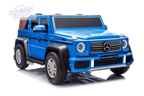 Pojazd Mercedes Benz MAYBACH G650 STRONG Niebieski Pojazd Mercedes Benz MAYBACH G650 STRONG Niebieski