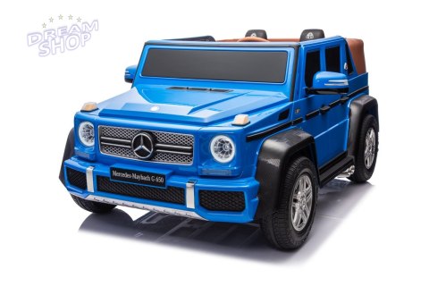 Pojazd Mercedes Benz MAYBACH G650 STRONG Niebieski Pojazd Mercedes Benz MAYBACH G650 STRONG Niebieski