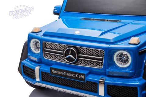 Pojazd Mercedes Benz MAYBACH G650 STRONG Niebieski Pojazd Mercedes Benz MAYBACH G650 STRONG Niebieski