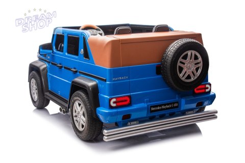 Pojazd Mercedes Benz MAYBACH G650 STRONG Niebieski Pojazd Mercedes Benz MAYBACH G650 STRONG Niebieski