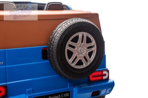 Pojazd Mercedes Benz MAYBACH G650 STRONG Niebieski Pojazd Mercedes Benz MAYBACH G650 STRONG Niebieski