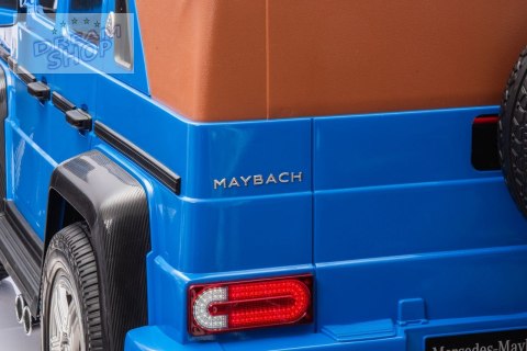 Pojazd Mercedes Benz MAYBACH G650 STRONG Niebieski Pojazd Mercedes Benz MAYBACH G650 STRONG Niebieski