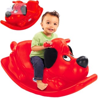 LITTLE TIKES Piesek Na Biegunach Czerwony Bujak