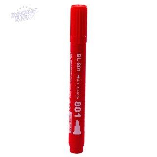 Marker Permanentny Wodoodporny Czerwony 2,5-4,5 mm