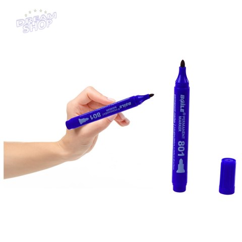 Marker Permanentny Wodoodporny Niebieski 2,5-4,5 mm Marker Permanentny Wodoodporny Niebieski 2,5-4,5 mm