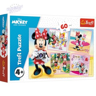 Puzzle - 60 - Urocza Minnie - Disney Minnie Trefl 17360