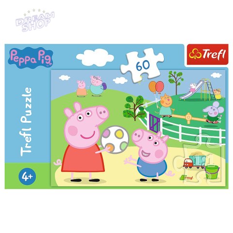 Puzzle - 60 - Zabawy w gronie przyjaciół - Peppa Pig 17356 Puzzle - 60 - Zabawy w gronie przyjaciół - Peppa Pig 17356