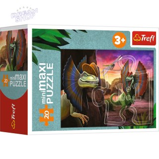 Puzzle - miniMaxi - Poznaj świat dinozaurów - Trefl 56036