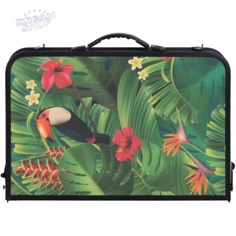 STOLIK TURYSTYCZNY 60x45x25-56CM FLOWER