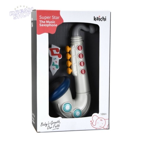 Saksofon Muzyczny Dla Malucha Instrument Interaktywny Saksofon Muzyczny Dla Malucha Instrument Interaktywny