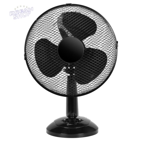Wentylator biurkowy FRIO czarny Wentylator biurkowy FRIO czarny