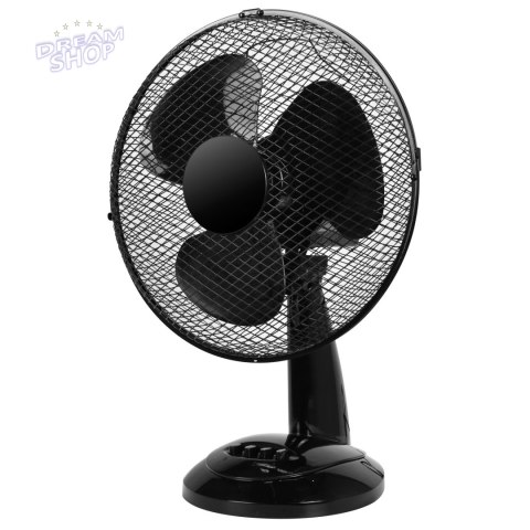 Wentylator biurkowy FRIO czarny Wentylator biurkowy FRIO czarny