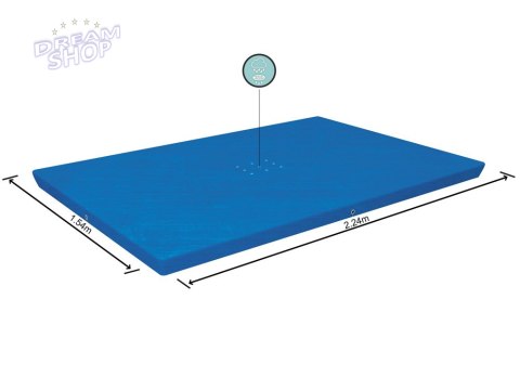 Bestway Plandeka Pokrywa na basen 221x150cm 58103