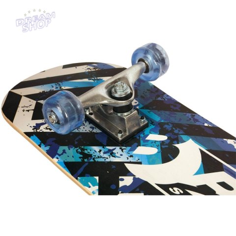 DESKOROLKA DREWNIANA STREET BLUE BEST SPORTING