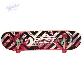 DESKOROLKA DREWNIANA STREET PINK BEST SPORTING