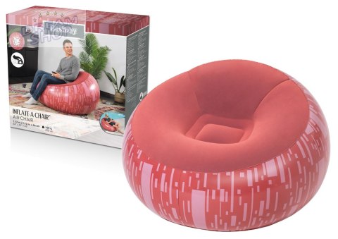 Dmuchany Fotel Czerwony Bestway 75052 Dmuchany Fotel Czerwony Bestway 75052