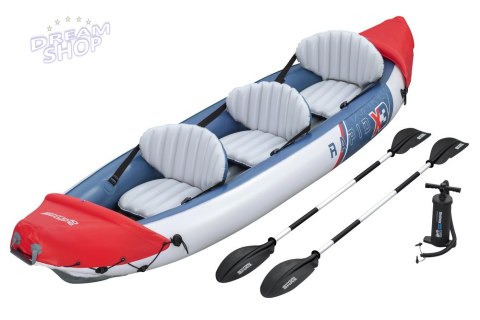 Kajak Dmuchany Trzyosobowy 381 x 100 cm Bestway 65132