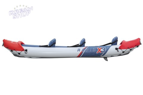 Kajak Dmuchany Trzyosobowy 381 x 100 cm Bestway 65132