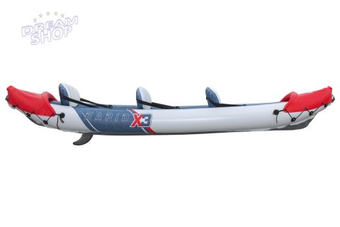 Kajak Dmuchany Trzyosobowy 381 x 100 cm Bestway 65132