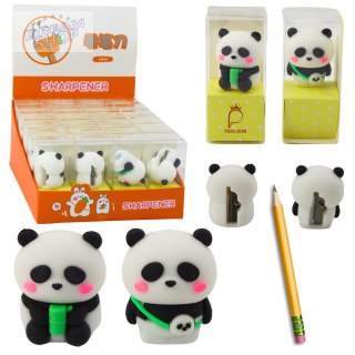 Strugaczka Do Kredek Ołówków Cienkich Szkolna Biurowa Panda