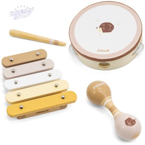 VIGA PolarB Zestaw Instrumentów Muzycznych Z Jeżykiem