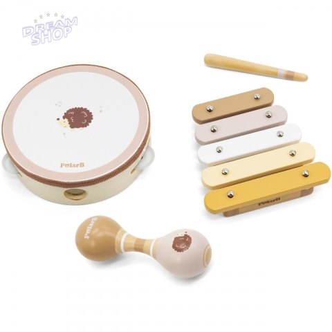VIGA PolarB Zestaw Instrumentów Muzycznych Z Jeżykiem