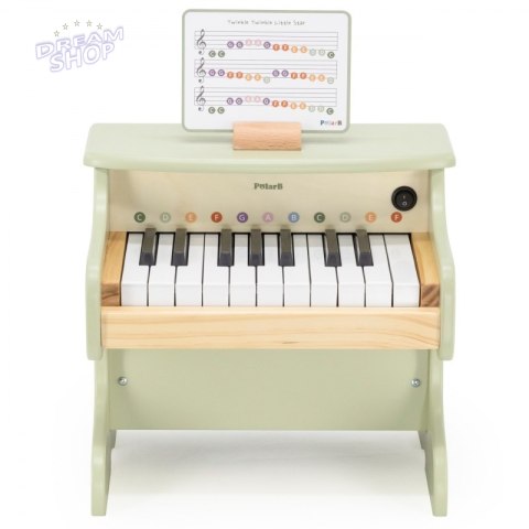 Viga Pianino Zielone Nauka Gry