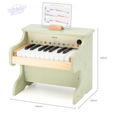 Viga Pianino Zielone Nauka Gry