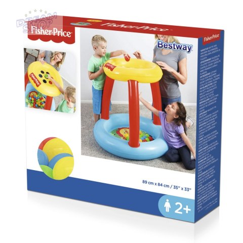 Dmuchany Brodzik Z Daszkiem Fisher-Price Bestway 93541 Dmuchany Brodzik Z Daszkiem Fisher-Price Bestway 93541