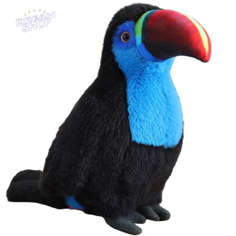 Pluszowy Ptak Tukan Maskotka Przytulanka Niebieski 20cm