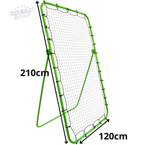 RAMA TRENINGOWA REBOUNDER DO ODBIJANIA PIŁKI NOŻNEJ 210x120CM ENERO RAMA TRENINGOWA REBOUNDER DO ODBIJANIA PIŁKI NOŻNEJ 210x120CM ENERO
