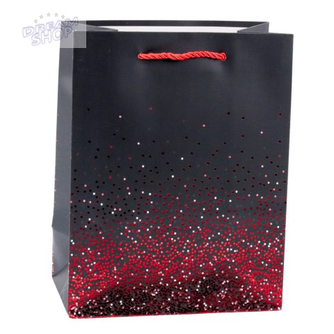 Torba Prezentowa Błyszczący Gradient Kropki 23 x 18 x 10,5 cm