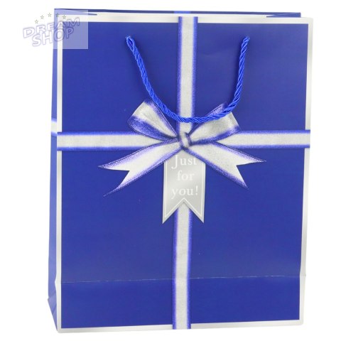 Torba Prezentowa Kokarda Just For You 32 x 26 x 12 cm Torba Prezentowa Kokarda Just For You 32 x 26 x 12 cm
