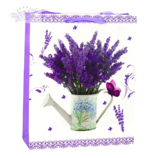 Torba Prezentowa Papierowa Lawenda 32 x 26 x 12 cm