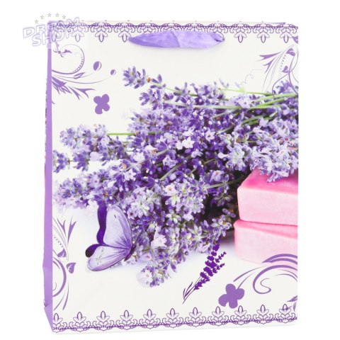 Torba Prezentowa Papierowa Lawenda 32 x 26 x 12 cm Torba Prezentowa Papierowa Lawenda 32 x 26 x 12 cm