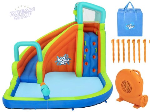 Bestway wodny PLAC ZABAW H2O Go 365x320x270 cm zjeżdżalnia 53408 Bestway wodny PLAC ZABAW H2O Go 365x320x270 cm zjeżdżalnia 53408