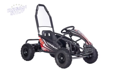 Pojazd Gokart Elektryczny MIGHTY Czarny Pojazd Gokart Elektryczny MIGHTY Czarny