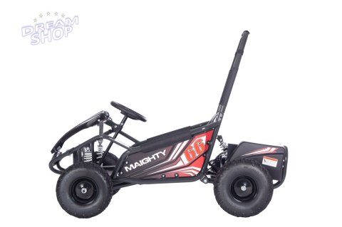 Pojazd Gokart Elektryczny MIGHTY Czarny Pojazd Gokart Elektryczny MIGHTY Czarny