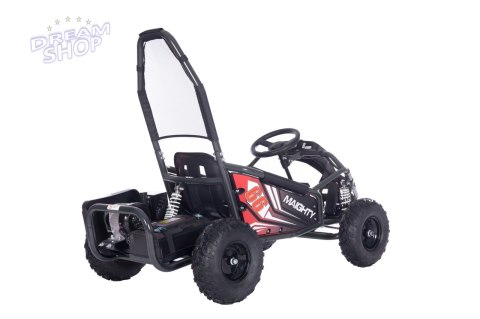 Pojazd Gokart Elektryczny MIGHTY Czarny Pojazd Gokart Elektryczny MIGHTY Czarny