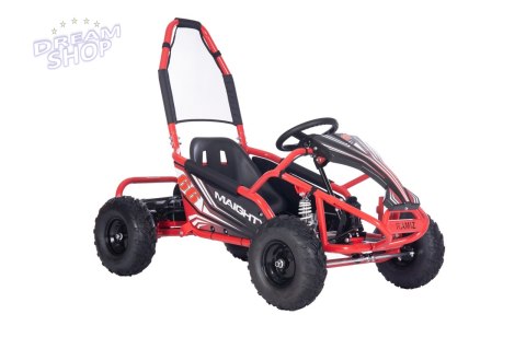 Pojazd Gokart Elektryczny MIGHTY Czerwony Pojazd Gokart Elektryczny MIGHTY Czerwony