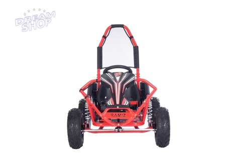 Pojazd Gokart Elektryczny MIGHTY Czerwony Pojazd Gokart Elektryczny MIGHTY Czerwony