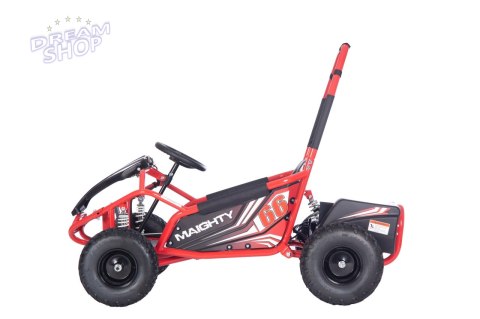 Pojazd Gokart Elektryczny MIGHTY Czerwony Pojazd Gokart Elektryczny MIGHTY Czerwony