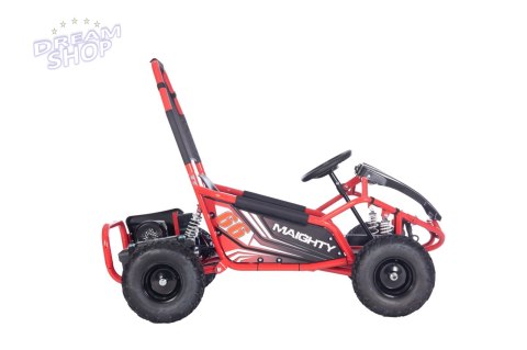 Pojazd Gokart Elektryczny MIGHTY Czerwony Pojazd Gokart Elektryczny MIGHTY Czerwony
