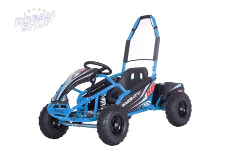Pojazd Gokart Elektryczny MIGHTY Niebieski Pojazd Gokart Elektryczny MIGHTY Niebieski