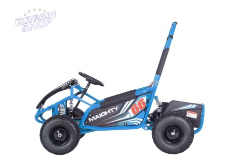 Pojazd Gokart Elektryczny MIGHTY Niebieski Pojazd Gokart Elektryczny MIGHTY Niebieski