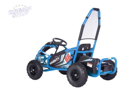 Pojazd Gokart Elektryczny MIGHTY Niebieski Pojazd Gokart Elektryczny MIGHTY Niebieski