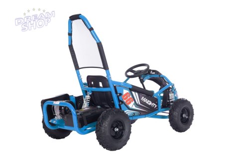 Pojazd Gokart Elektryczny MIGHTY Niebieski Pojazd Gokart Elektryczny MIGHTY Niebieski
