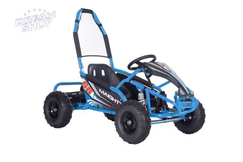 Pojazd Gokart Elektryczny MIGHTY Niebieski Pojazd Gokart Elektryczny MIGHTY Niebieski